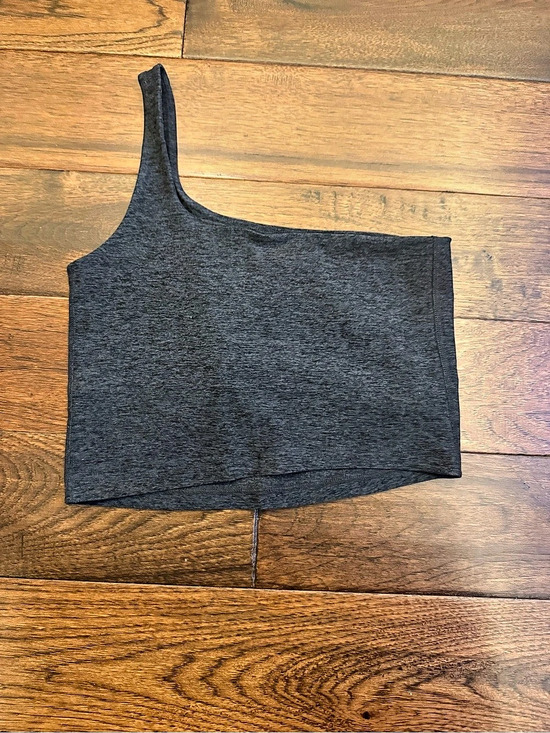 Beyond Yoga Tops - Beyond Yoga Spacedye Lost Your Mind Cropped Tank Gray Medium